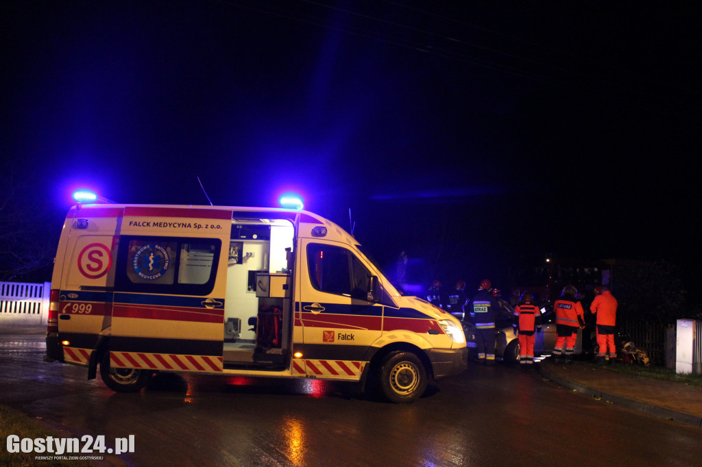 Wypadek przy sali wiejskiej w Brzeziu