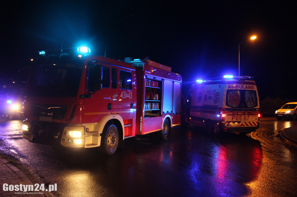 Wypadek przy sali wiejskiej w Brzeziu