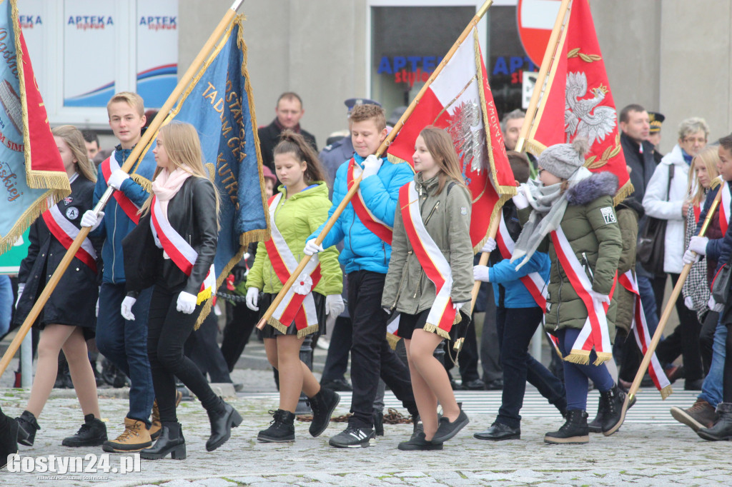 Uroczystości niepodległościowe w Gostyniu
