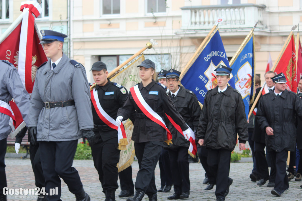 Uroczystości niepodległościowe w Gostyniu