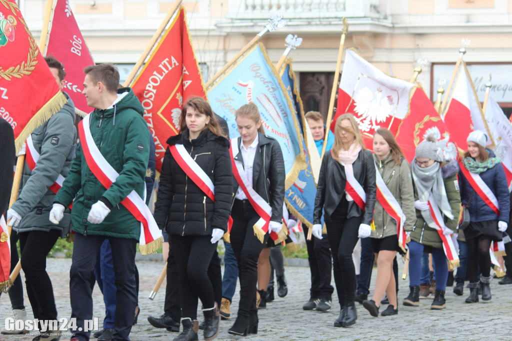 Uroczystości niepodległościowe w Gostyniu