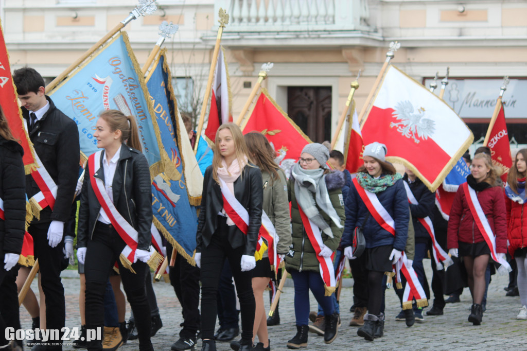 Uroczystości niepodległościowe w Gostyniu