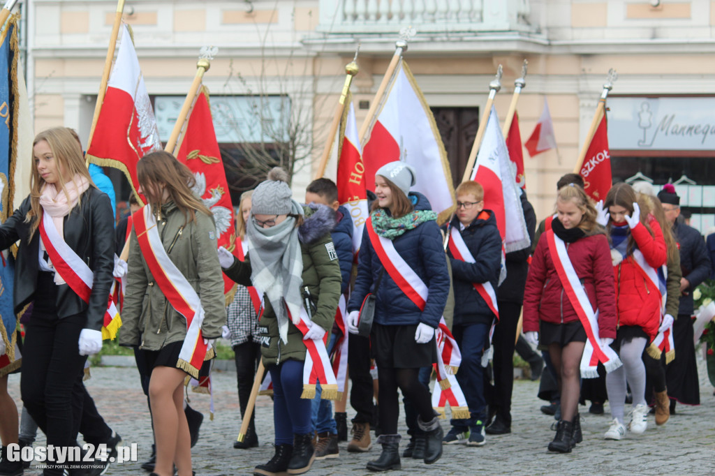 Uroczystości niepodległościowe w Gostyniu