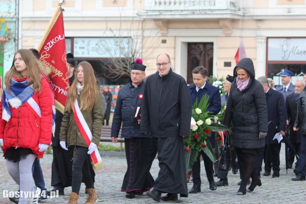 Uroczystości niepodległościowe w Gostyniu