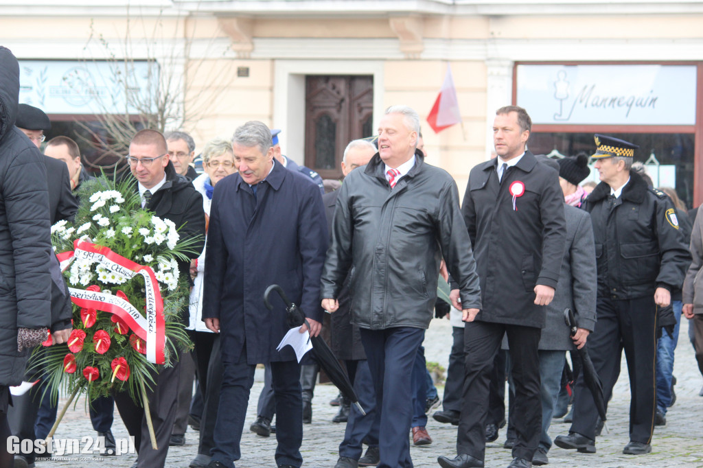 Uroczystości niepodległościowe w Gostyniu