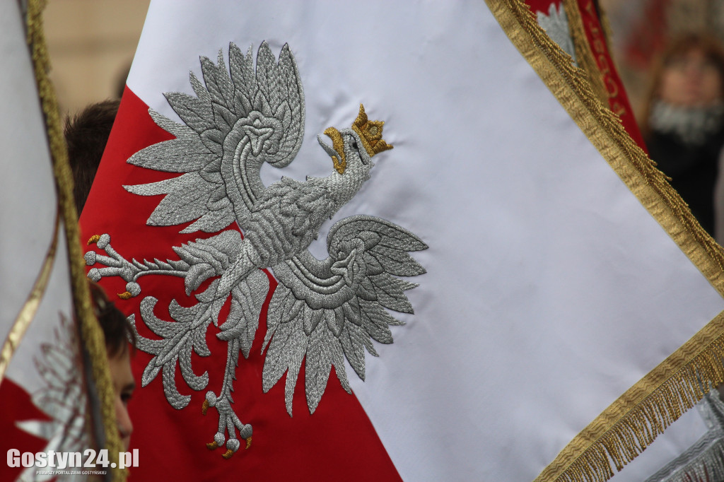 Uroczystości niepodległościowe w Gostyniu