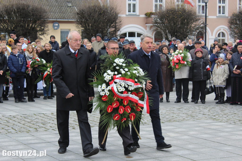 Uroczystości niepodległościowe w Gostyniu