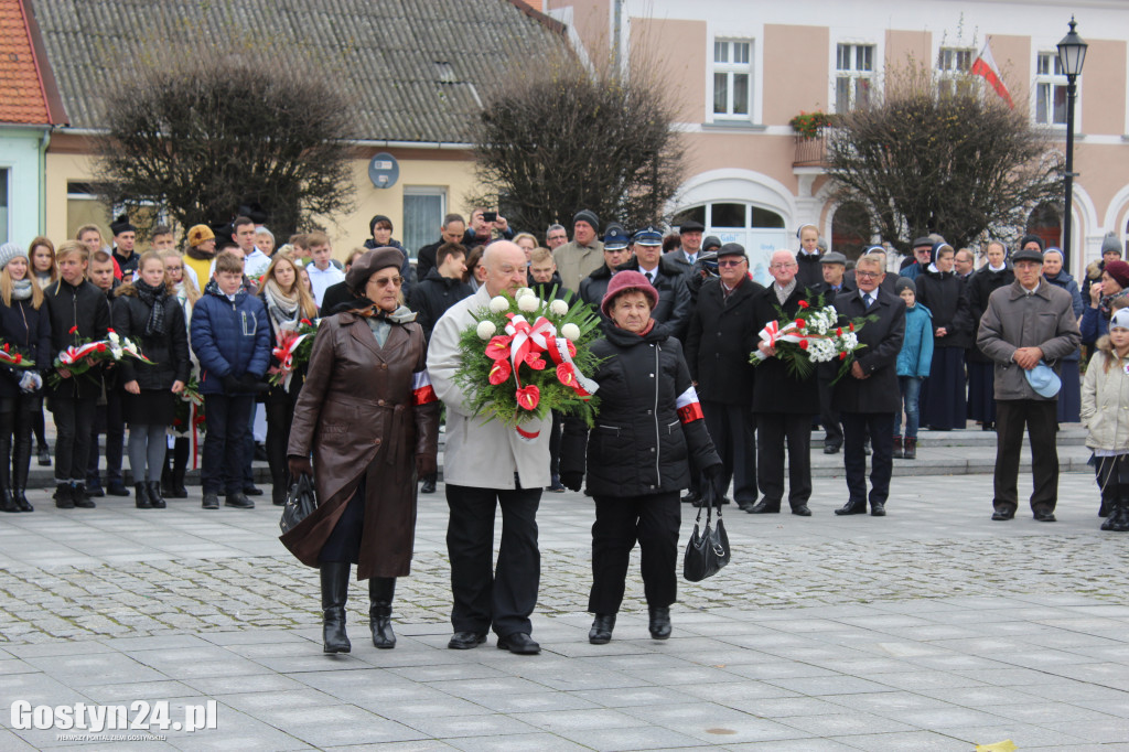 Uroczystości niepodległościowe w Gostyniu