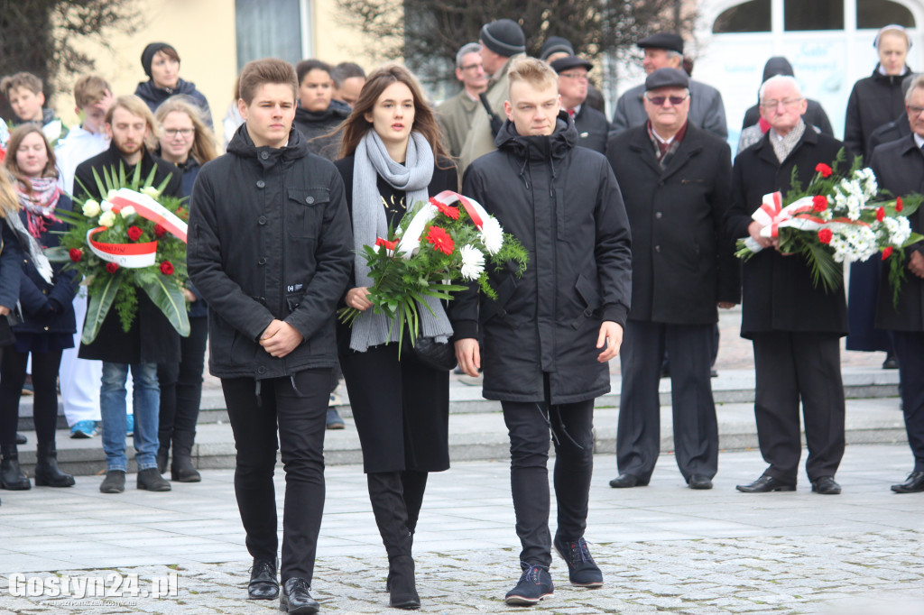 Uroczystości niepodległościowe w Gostyniu