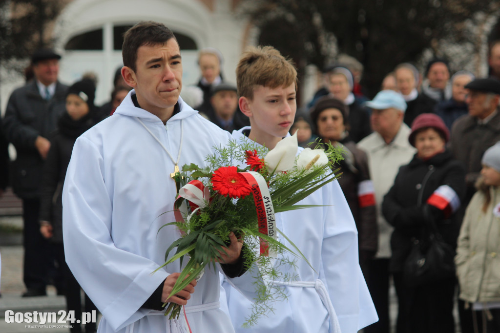 Uroczystości niepodległościowe w Gostyniu
