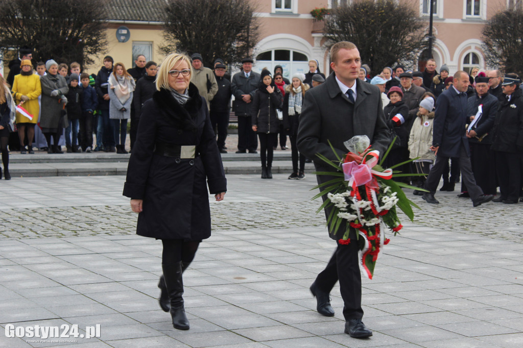 Uroczystości niepodległościowe w Gostyniu
