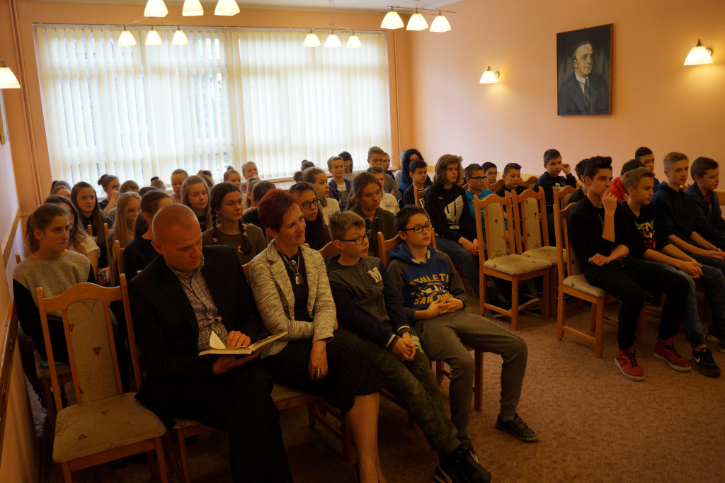 Spotkania Grażyny Bąkiewicz z młodzieżą