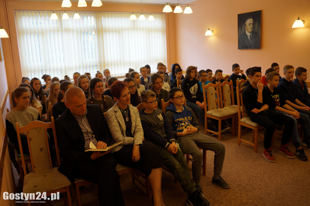 Spotkania Grażyny Bąkiewicz z młodzieżą