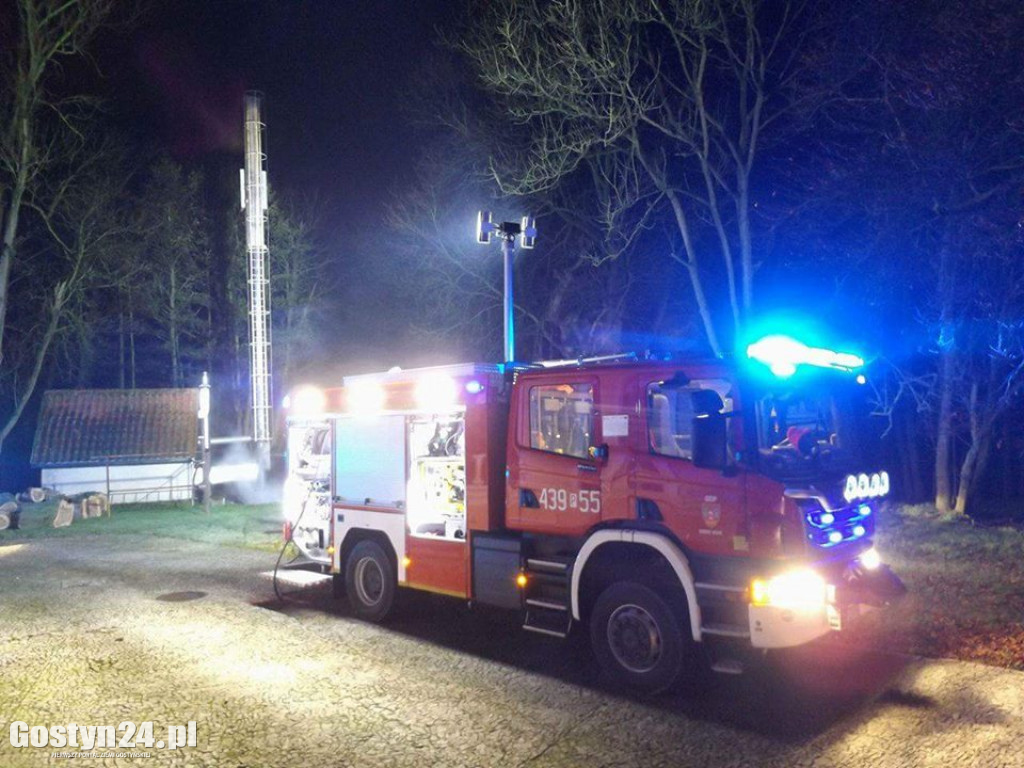 Pożar w DPS Zimnowoda. Zapaliła się sadza