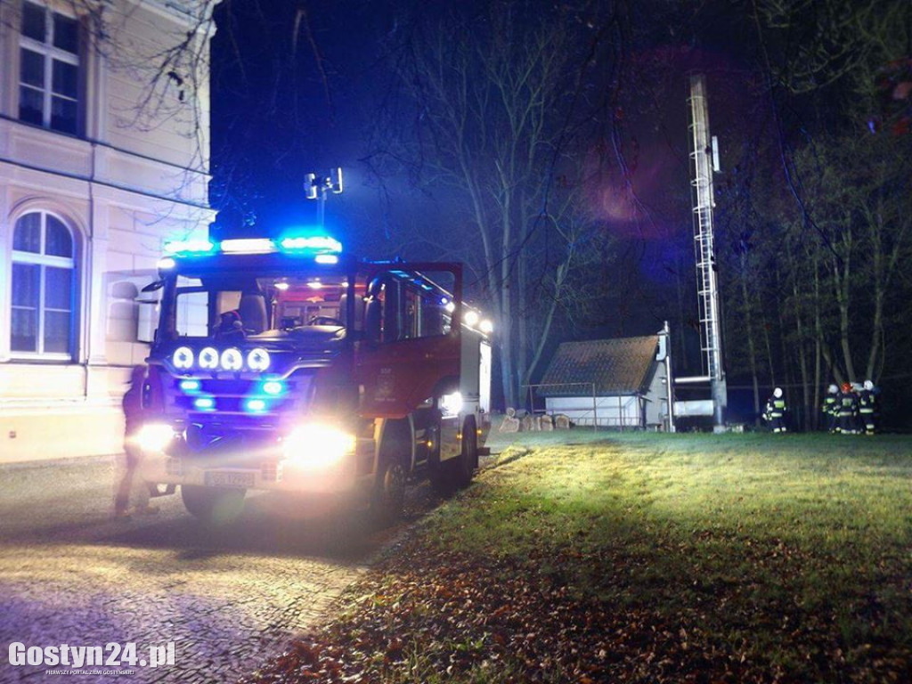 Pożar w DPS Zimnowoda. Zapaliła się sadza