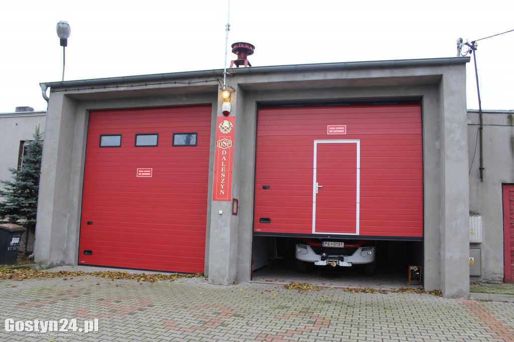 Nowe auto OSP Daleszyn