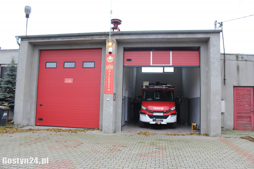 Nowe auto OSP Daleszyn