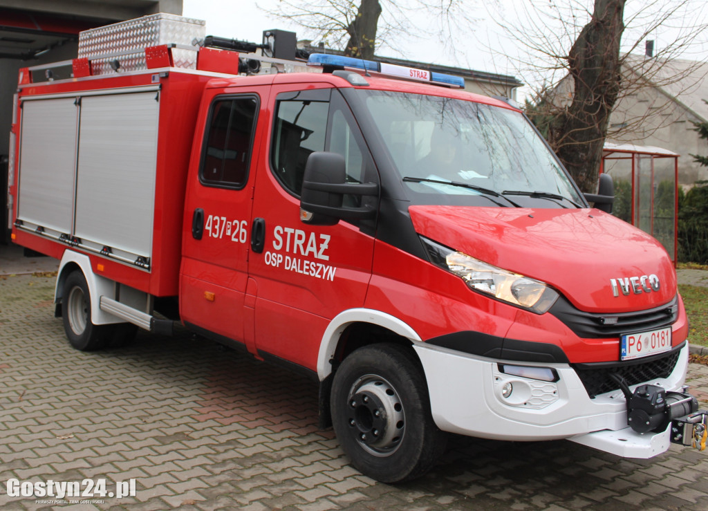 Nowe auto OSP Daleszyn
