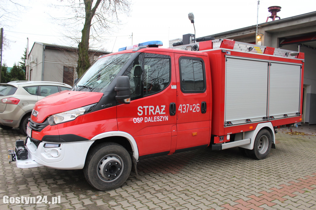 Nowe auto OSP Daleszyn