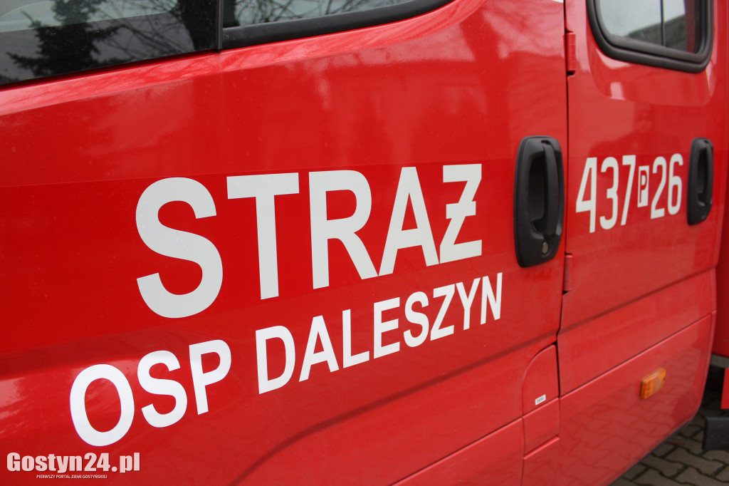 Nowe auto OSP Daleszyn