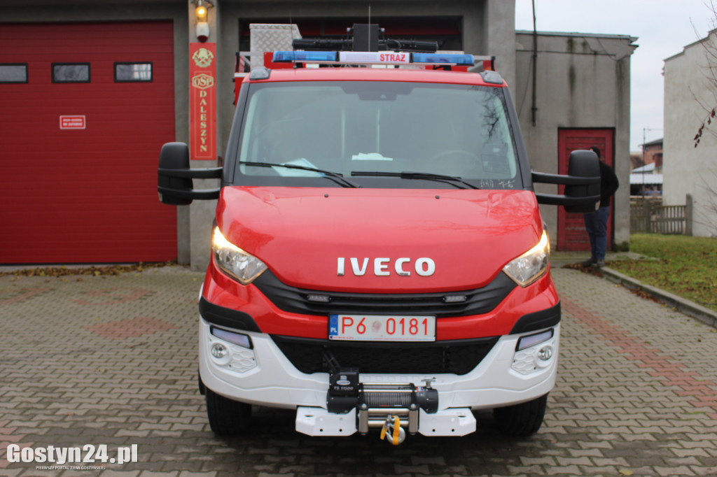Nowe auto OSP Daleszyn