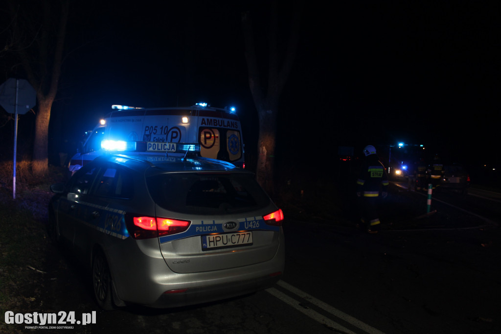 Zdarzenie drogowe na drodze krajowej 12.
