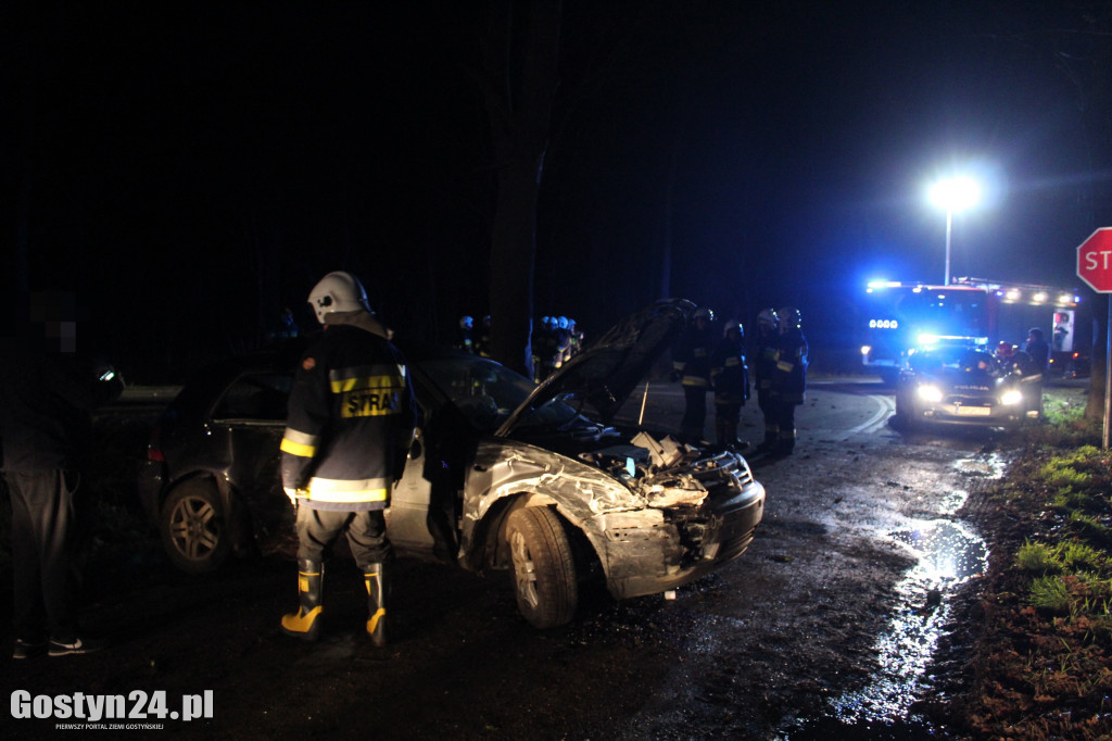 Zdarzenie drogowe na drodze krajowej 12.