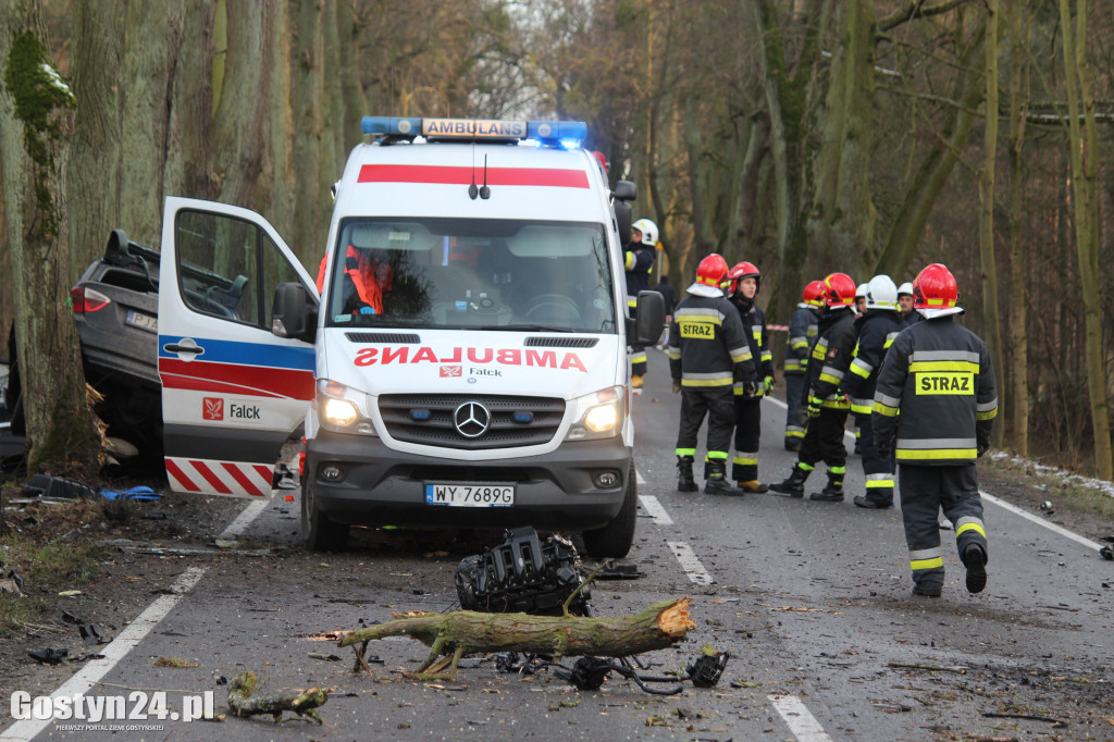 Śmiertelny wypadek. Zginął 29-letni kierowca