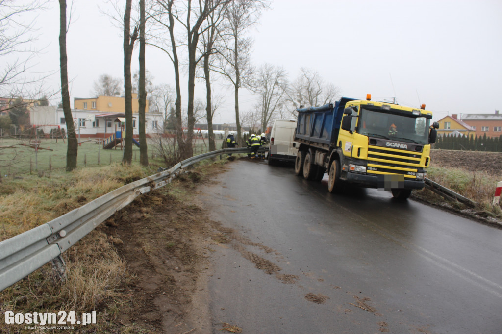 Zdarzenie drogowe Wilkonice-Dłoń