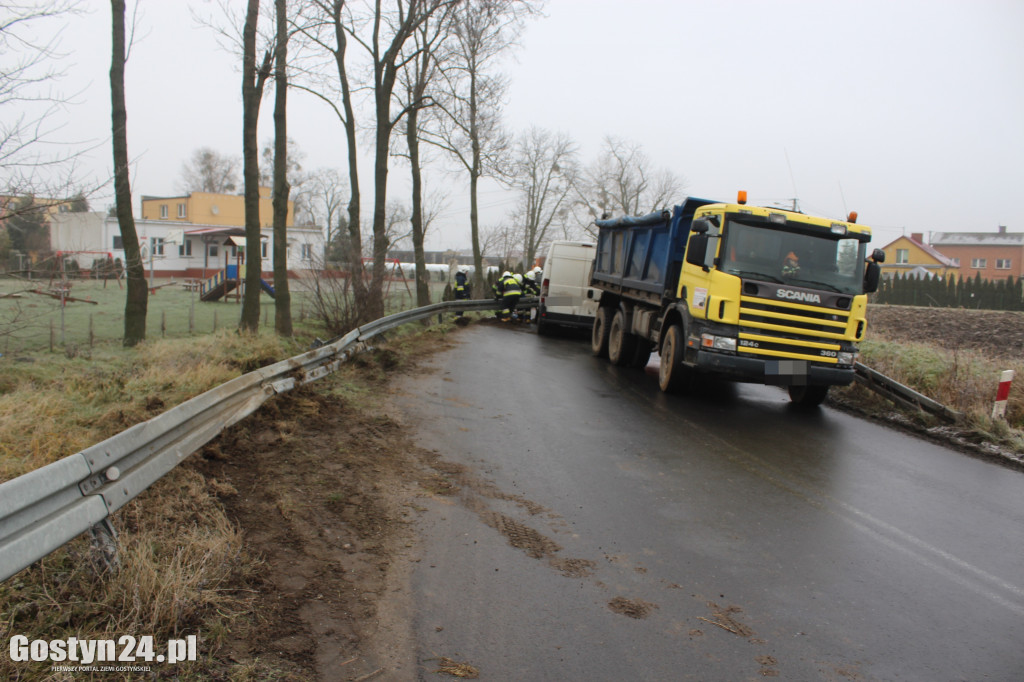 Zdarzenie drogowe Wilkonice-Dłoń