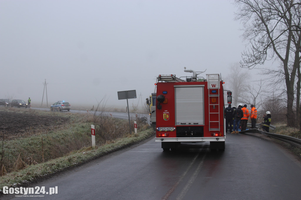 Zdarzenie drogowe Wilkonice-Dłoń