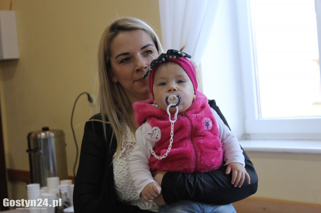 Jasełka w świetlicy wiejskiej w Łęce Wielkiej