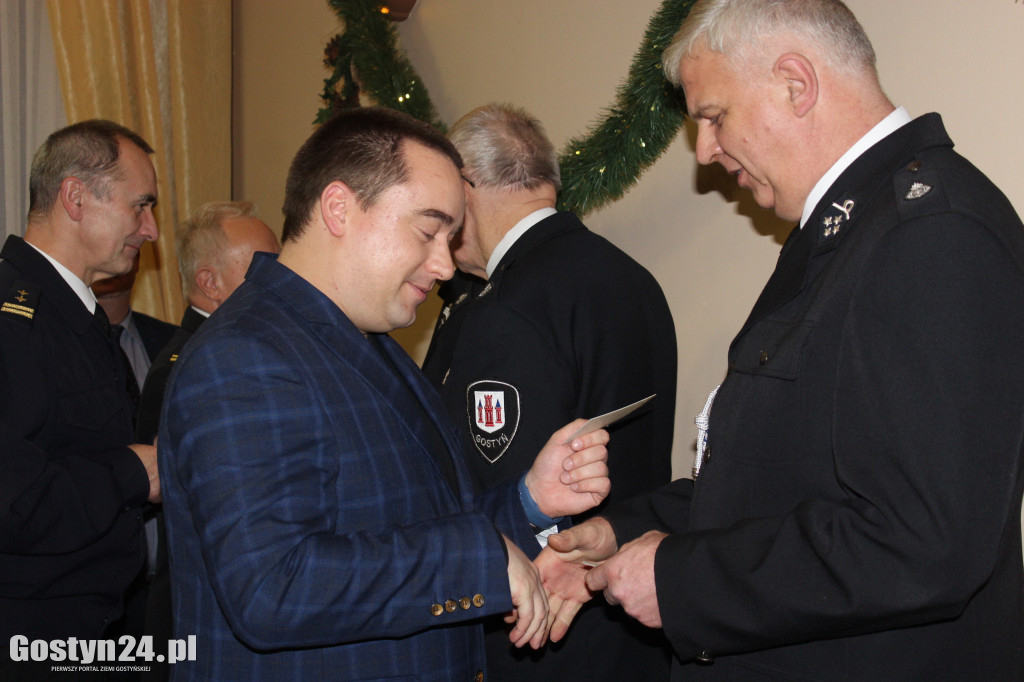 Strażacki opłatek w Gostyniu