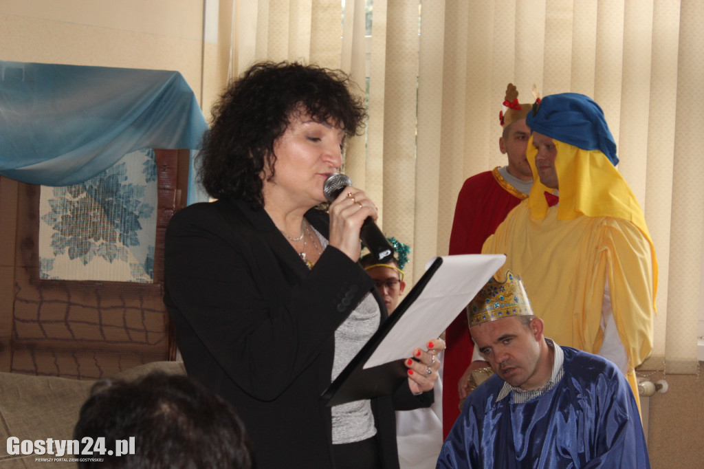 Spotkanie przy wigilijnym stole ŚDS w Gostyniu
