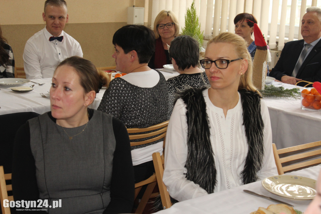Spotkanie przy wigilijnym stole ŚDS w Gostyniu