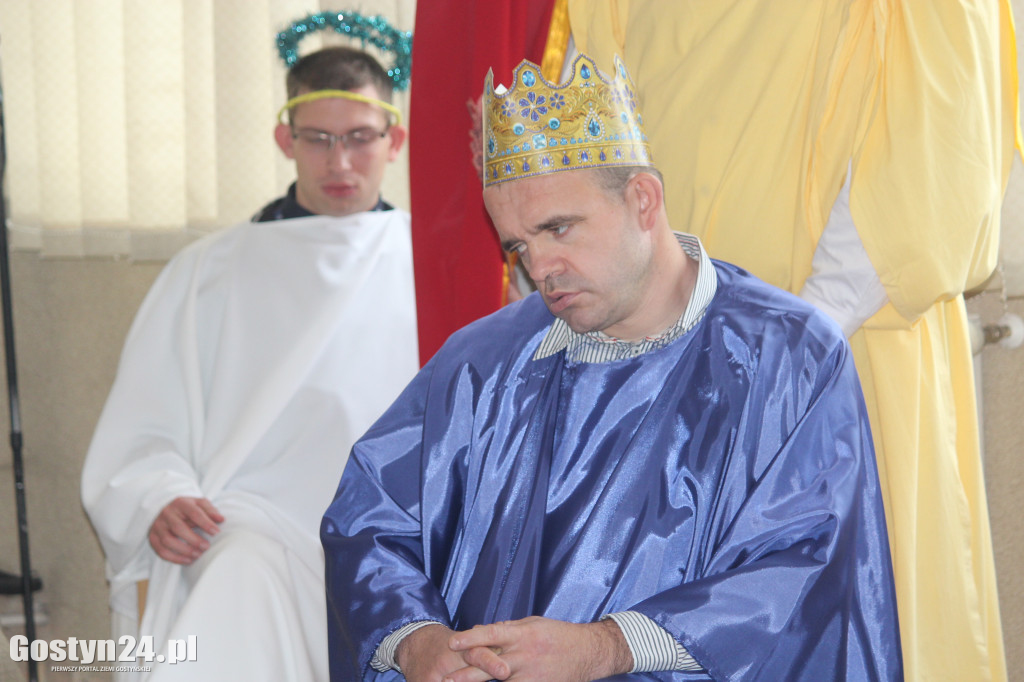 Spotkanie przy wigilijnym stole ŚDS w Gostyniu