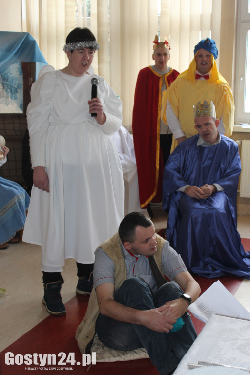 Spotkanie przy wigilijnym stole ŚDS w Gostyniu