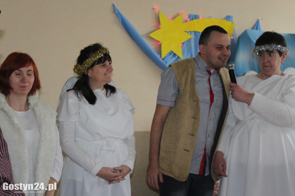 Spotkanie przy wigilijnym stole ŚDS w Gostyniu