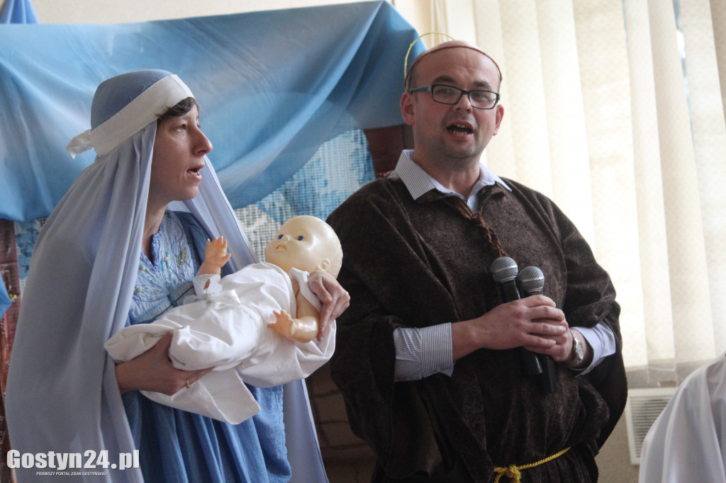 Spotkanie przy wigilijnym stole ŚDS w Gostyniu