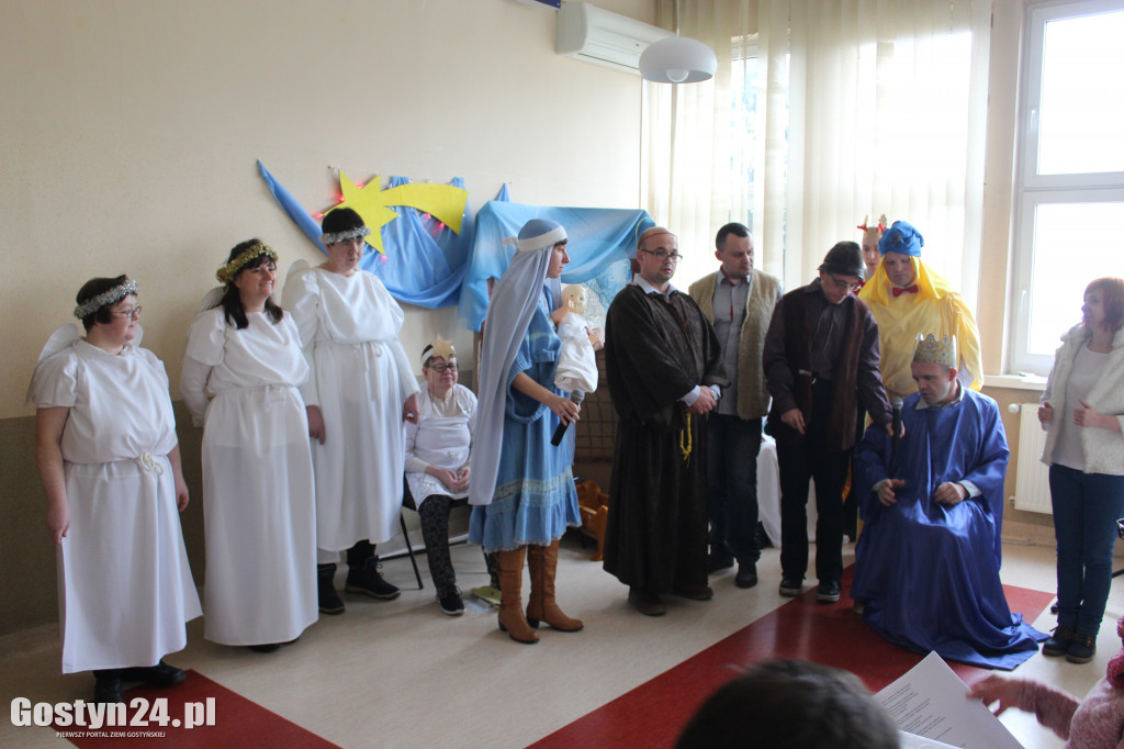 Spotkanie przy wigilijnym stole ŚDS w Gostyniu