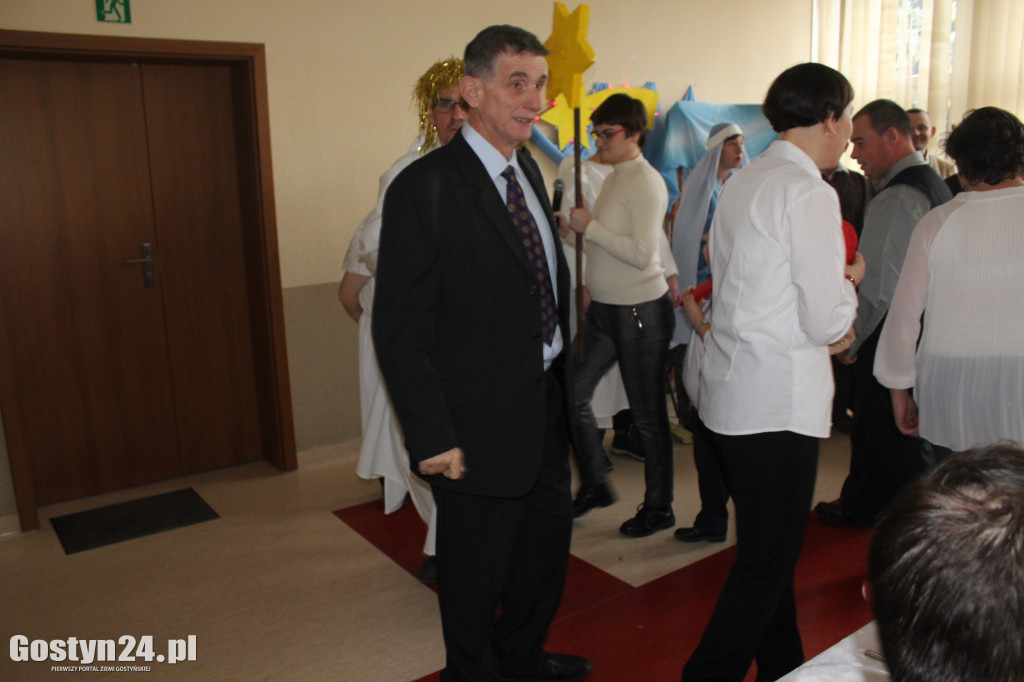 Spotkanie przy wigilijnym stole ŚDS w Gostyniu