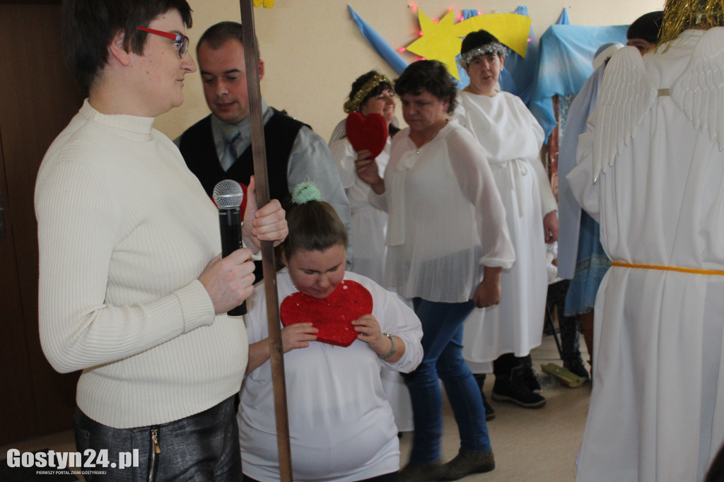Spotkanie przy wigilijnym stole ŚDS w Gostyniu