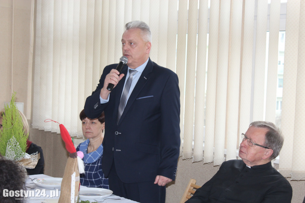 Spotkanie przy wigilijnym stole ŚDS w Gostyniu