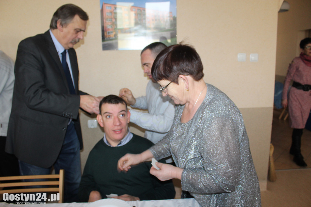 Spotkanie przy wigilijnym stole ŚDS w Gostyniu