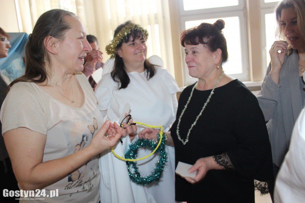 Spotkanie przy wigilijnym stole ŚDS w Gostyniu