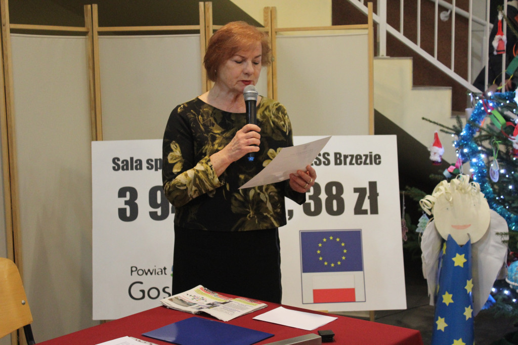 Wmurowanie aktu erekcyjnego w ZSS Brzezie