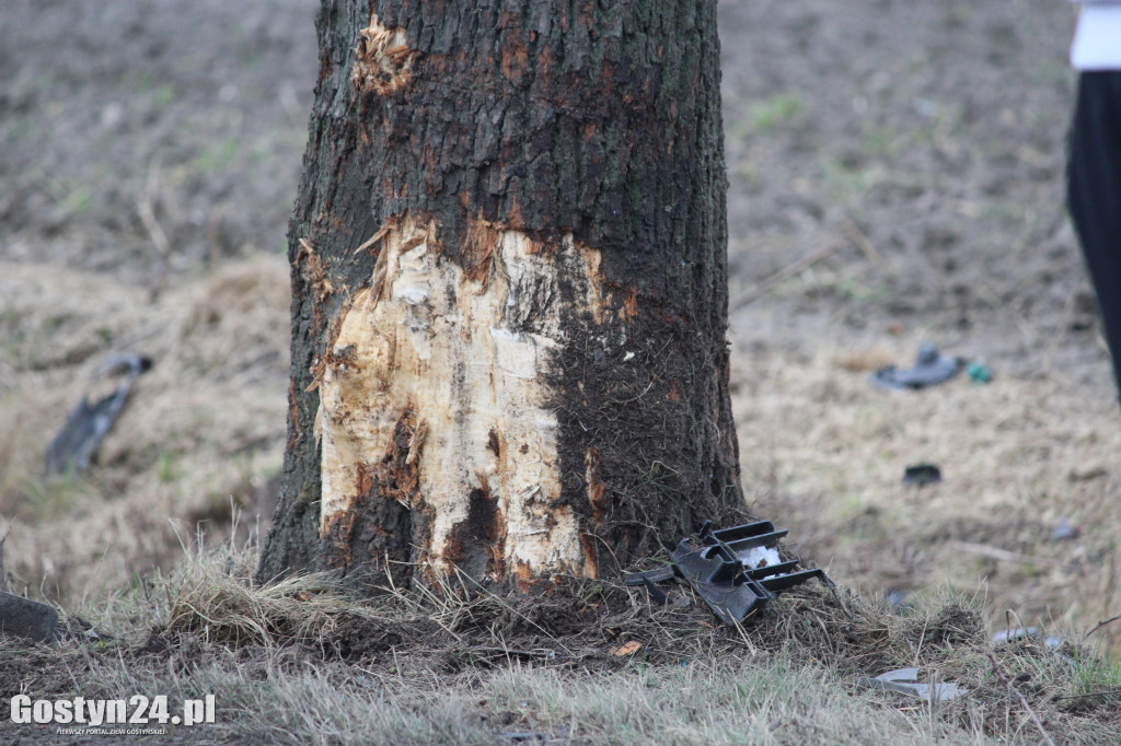 Wypadek na trasie Borek Wlkp.-Koszkowo