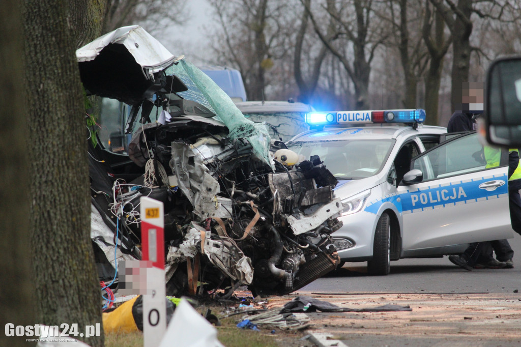 Wypadek na trasie Borek Wlkp.-Koszkowo