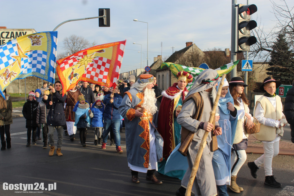 Orszak Trzech Króli przeszedł ulicami Gostynia