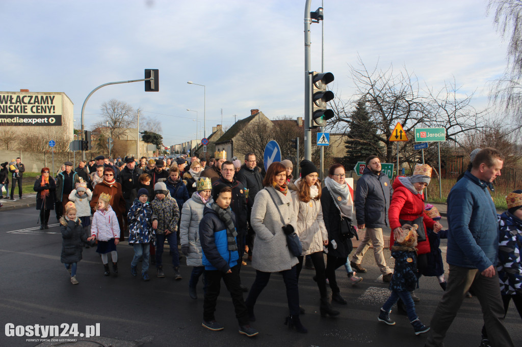 Orszak Trzech Króli przeszedł ulicami Gostynia